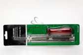 Напильник бензопильный d5,5mm (+планка,ручка) (AKME) EVO