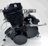 Двигатель Веломотор (80cc, голый, + стартер) (черный) EVO