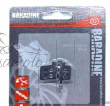 Колодки тормозные велосипедные (дисковые) Baradine DS-11+SP-11 KL Заводской стандарт OEM