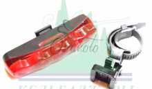 Стоп-сигнал (у зборі) велосипедний (універсальний) (5 LED, АА*2шт, 25,4 -31,8mm) (mod 358) KL Заводской стандарт OEM
