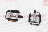 Педали MTB 9/16" (101x71x23mm) алюминиевые, серебристо-чёрные VM248DU