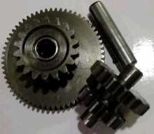 Шестерні КПП 4T CG125/150 (+вал) JH Заводской стандарт OEM
