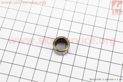 Подшипник игольчатый HK1010 (10x14x10) пальца поршневого Husqvarna-137,142, Partner-350,351, ПОЛЬША