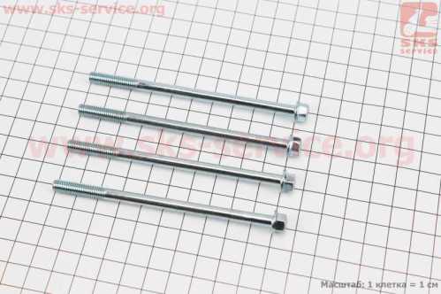 Болт M6x100 (DIO крепления ЦПГ) к-кт 4шт