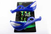 Захист рук на кермо (mod:1, MONSTER ENERGY, сині) XJB Заводской стандарт OEM