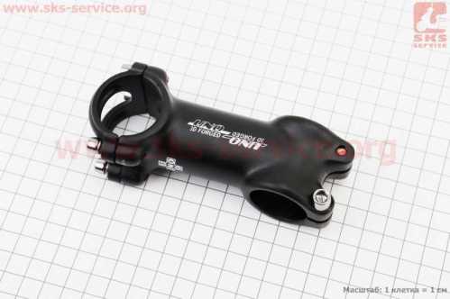 Вынос руля MTB 28,6x31,8х80мм, алюминиевый, чёрный AS-021