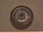 Колесо для тачек и платформ (литая резина) (75/25- 45mm, игольчатый подшипник) MRHD