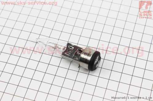 Лампа фары H6 BA20D 12V 50/50W "super"