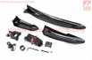 Крылья пластмассовые 24-26" MTB, чёрные FL-630