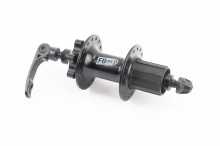 Втулка задня MTB алюмінієва 14Gx32H під касету 8-11зв, Disk-brake, 2 пром-підшипники 6200 2RS, кріпл. ексцентрик, чорна FB-A291В Заводской стандарт OEM