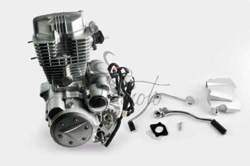 Двигатель 4T CG200 (163FML) (ZUBR) ST