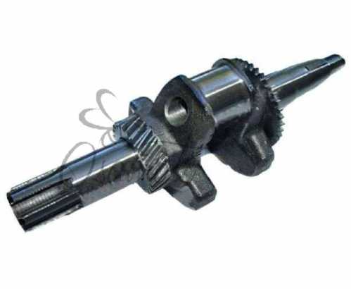 Коленвал м/б 168F/170F (6,5/7Hp) (под шлицы, d25mm) (в сборе c шестернями) ST