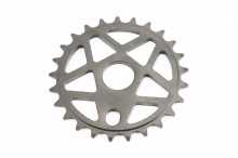 Зірка передня BMX 25Т 1/2"x1/8", алюмінієва, чорна KL-C215 Заводской стандарт OEM
