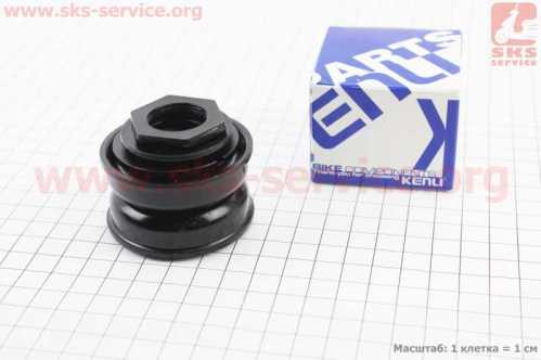 Крепление каретки BMX с чашками d51,5мм, чёрное KL-B515