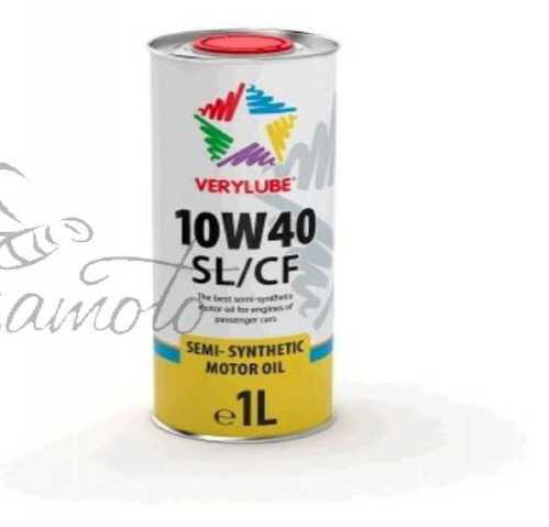 Масло 4T, 1л (полусинтетика, 10W-40 SL/CF) VERYLUBE (20168) (#ХАДО)