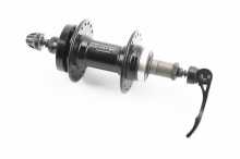 Втулка задня MTB алюмінієва 14Gx36H під вільнобіг, Disk-brake, 2 пром-підшипники 6000 2RS, кріпл. ексцентрик, чорна D242SBT Заводской стандарт OEM