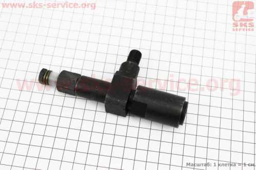 Форсунка для головки без форкамеры (Dрезьбы-12mm)