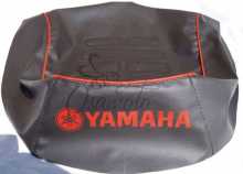 Чохол сидіння Yamaha JOG SA 01/04/08/12 (шкірвініл, кант, напис YAMAHA) (EURO) IGR Заводской стандарт OEM
