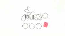 Поршень 4T ARN 125 0,25 (Ø52,65 p-15) SUNY (mod.B) Suny