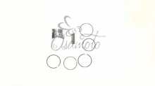 Поршень 4T ARN 125 0,75 (Ø53,15 p-15) SUNY (mod.B) Suny