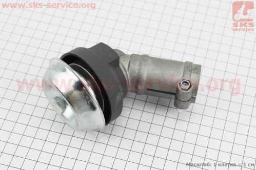 Редуктор нижний D-26mm, 7T, (крепления ножа - болт) OLEO MAC Sparta 25, для EFCO Stark 25