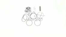 Поршень 4T ARN 150 0,50 (Ø57,90 p-15) SUNY (mod.A) Suny