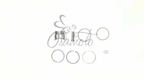Поршень 4T CB/CG d54,25mm (125/140cc 0,25: 1P54FMI) SUNY (mod.A)
