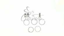 Поршень 4T CB/CG Ø55,00mm (125/140cc 1,00: 1P54FMI) SUNY (mod.B) Suny