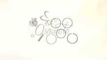 Поршень 4T CB/CG Ø57,25mm, p-15 (125/140cc 0,75) SUNY (mod.A) Suny