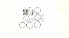 Поршень 4T CB/CG Ø57,50mm, p-15 (125/140cc 1,00) SUNY (mod.B) Suny