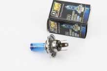 Лампа фари галоген H4 P43T 12V 60 / 55W Super White Заводской стандарт OEM