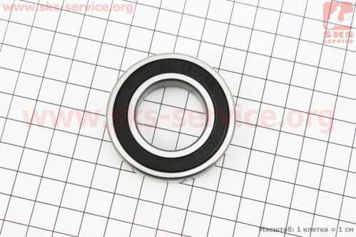 Подшипник 60/28 2RS (28x52x12) первичного вала редуктора фрезы, ZUBR - Q12E NEW