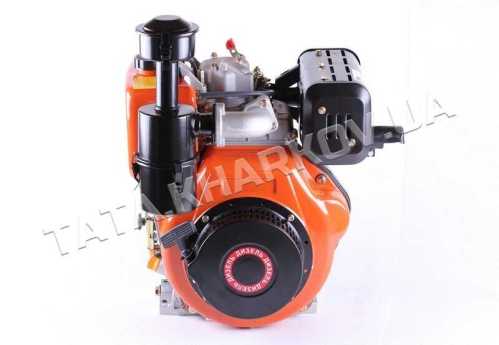 Двигатель 186F - дизель (под шпонку d25 mm) (9 л.с.)