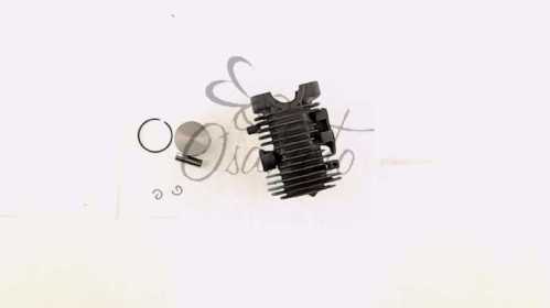 Поршневая б/п (ЦПГ) для Husqvarna 236/240 (d39) (черная) (Никосил) EVO