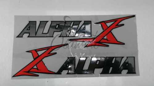 Наклейки бака Alpha PLT