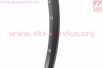 Обод 26" (559x24) Disk-brake, пистонированный, 14Gх36H алюминиевый, чёрный DISK BULL