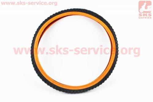 Шина 26"x1,95 (54-559) шипованная (оранжевый борт) SV213