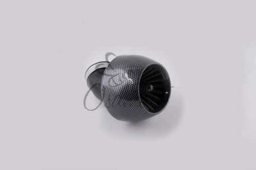 Фильтр воздушный (нулевик) d42mm, 45*, турбина (карбон) EVO