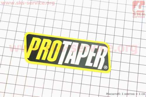 Наклейка "PROTAPER" (10х4см)