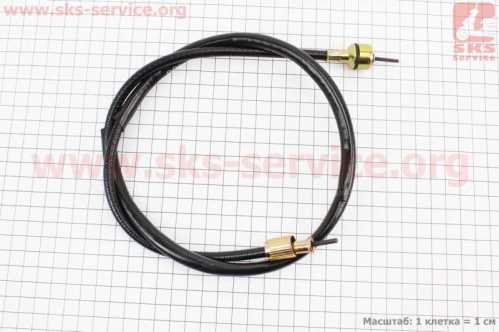 Трос спидометра Yamaha GEAR-4KN/UA-06J/SA-36J/39J (трос 92см; кожух 88см)