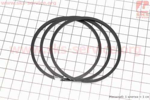 Кольца поршневые к-кт 3шт Планета 1р. 72,50mm, ПОЛЬША