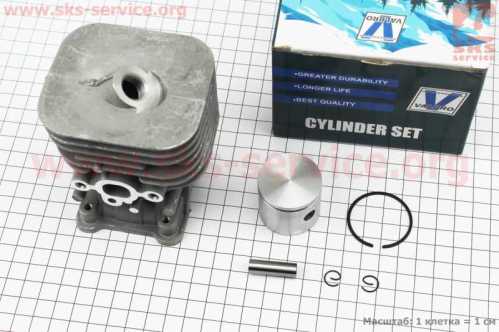 Цилиндр к-кт (цпг) 35mm (палец 8mm) "черный" Husqvarna 125R/128R