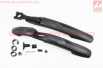 Крылья пластмассовые 24-26" MTB, чёрные YS-910