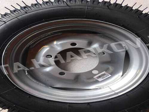 Колесо в сборе 4.00*12 (под 5 болтов) 8,35 кг "дорожная" TTG