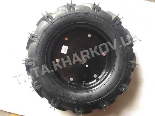 Колесо в сборе 5.00*12 (под 4 болта) 10,00 кг TTG