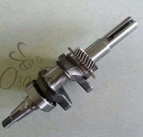 Коленвал м/б 177F (9Hp) (под шпонку, d25mm) (c шестернями и подшипником) AMG