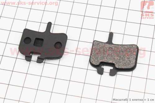 Тормозные колодки Disk-brake (Hayes HFX-9, MAG, MX1, PROMAX, IMPERIAL DX04), чёрные YL-1032