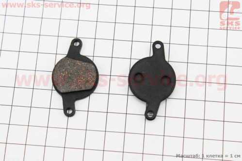 Тормозные колодки Disk-brake (Magura LOUISE FR, 2002-2006, CLARA 2001-2002), чёрные YL-1012