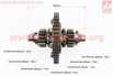 Дифференциал в сборе Z-47, Z-15x16, Z-11 JR-Q12E (120-1)
