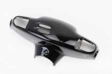 Yamaha JOG POCHE SA08 пластик - руля передний "голова", ЧЕРНЫЙ Заводской стандарт OEM